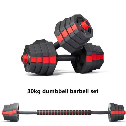 Mancuernas Ajustables Octagonales 10kg - Set Profesional Gimnasio Casa